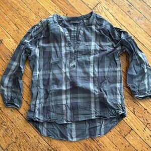 Size Small Prana Plaid Shirt